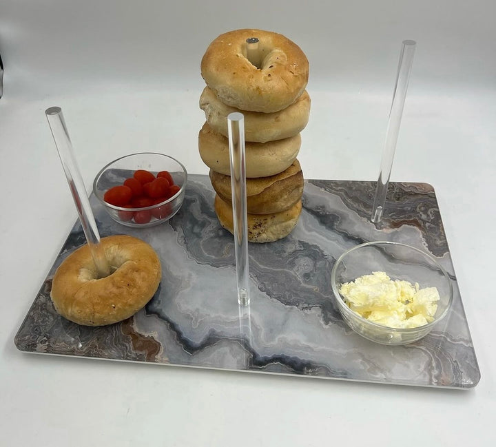 Acrylic Bagel Board-many patterns available