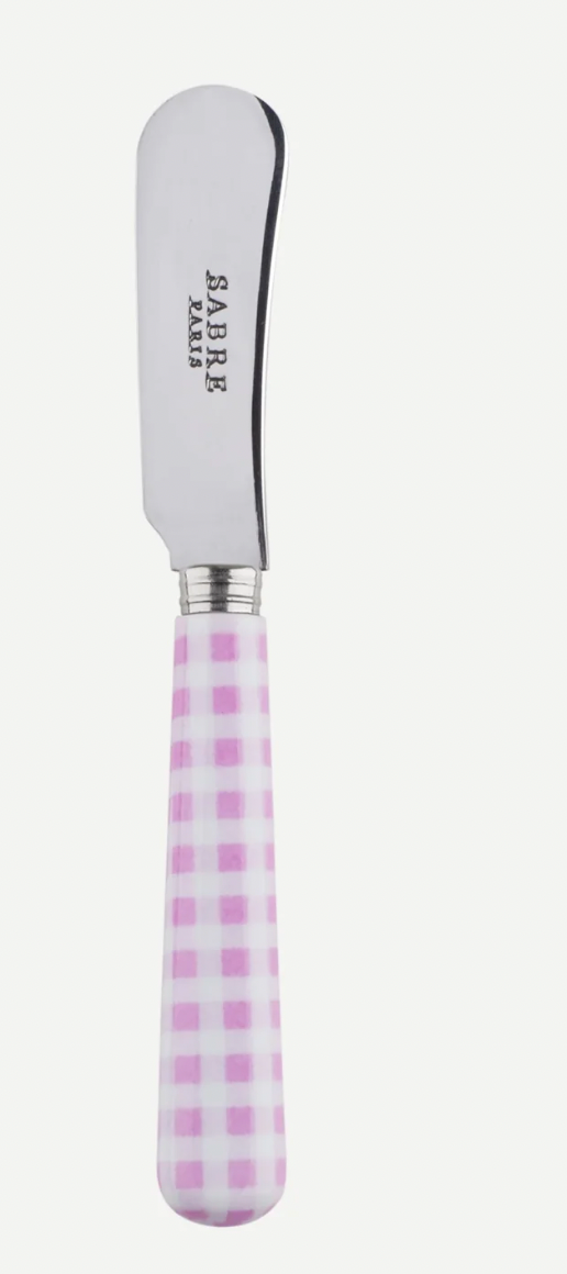 Sabre Gingham pattern spreaders