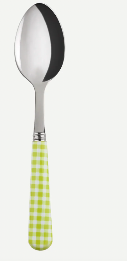 Sabre Gingham pattern spoons