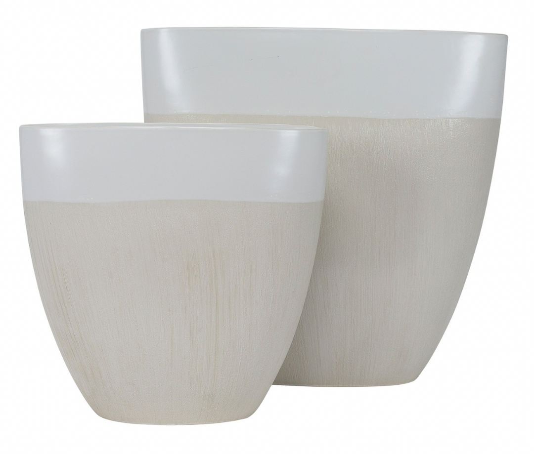 Contery Wide Vases - set/2