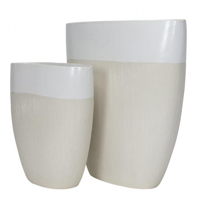 Contery Wide Vases - set/2