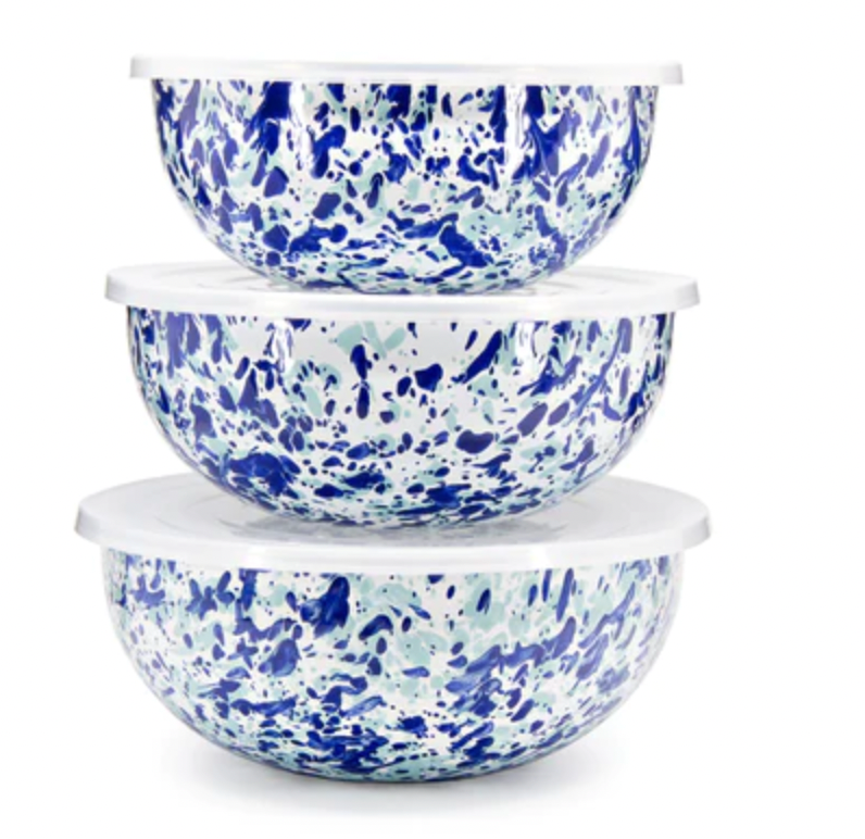 GR Mixing bowls - s/3 w/ lids- many colors