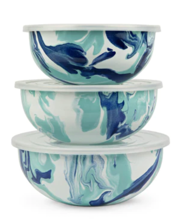 GR Mixing bowls - s/3 w/ lids- many colors