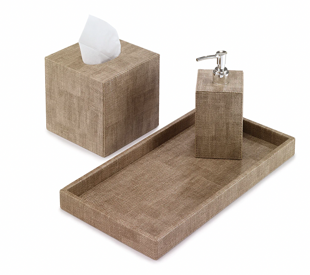 Luster Tissue Box - Multiple Colors