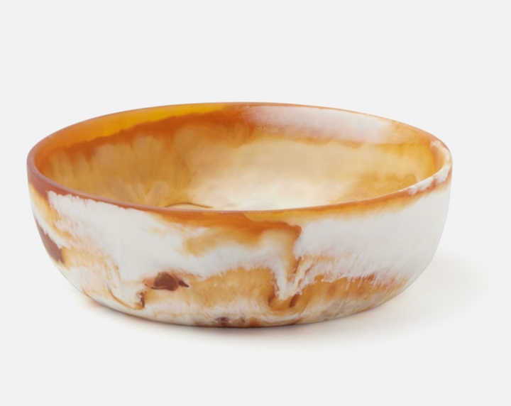 Amber Resin  Bowls- 2 sizes