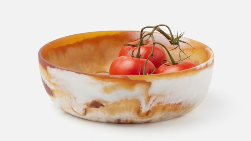 Amber Resin  Bowls- 2 sizes