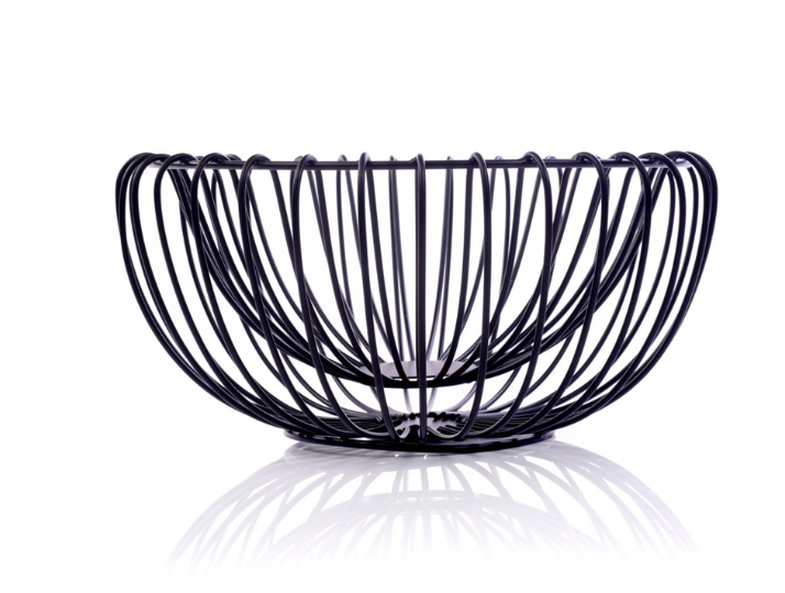 Comet Bowl- Silver or Black - 2 sizes
