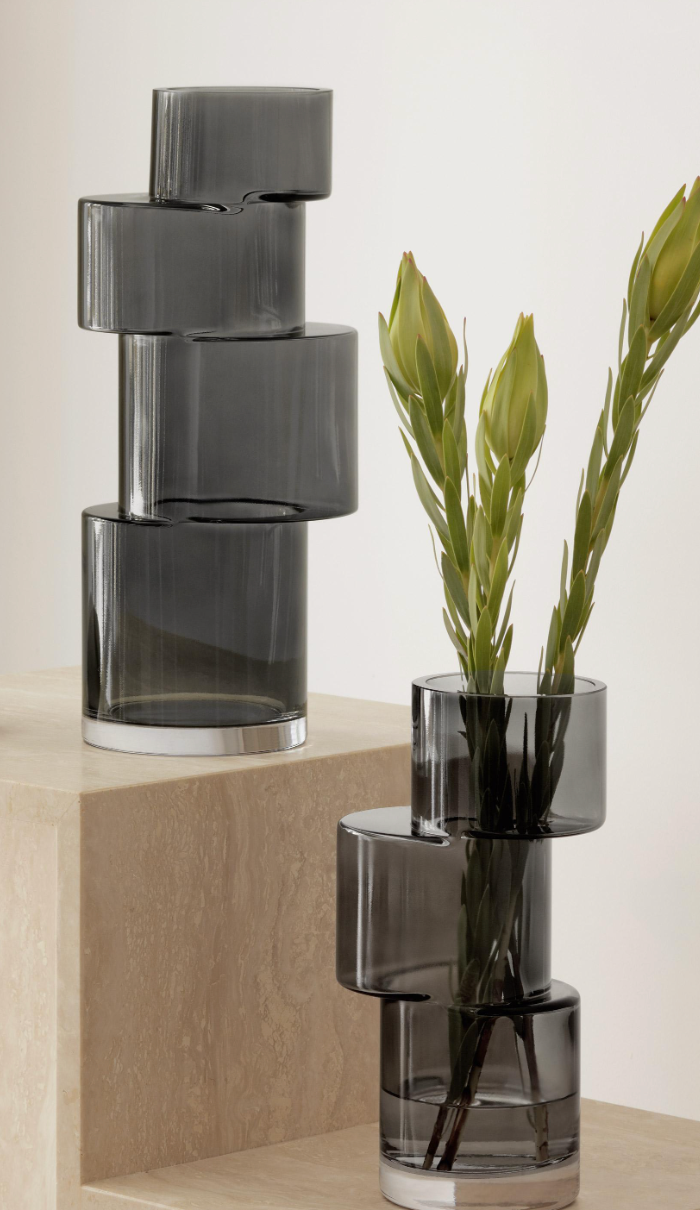 Tiered Vases- 2 colors 3 sizes