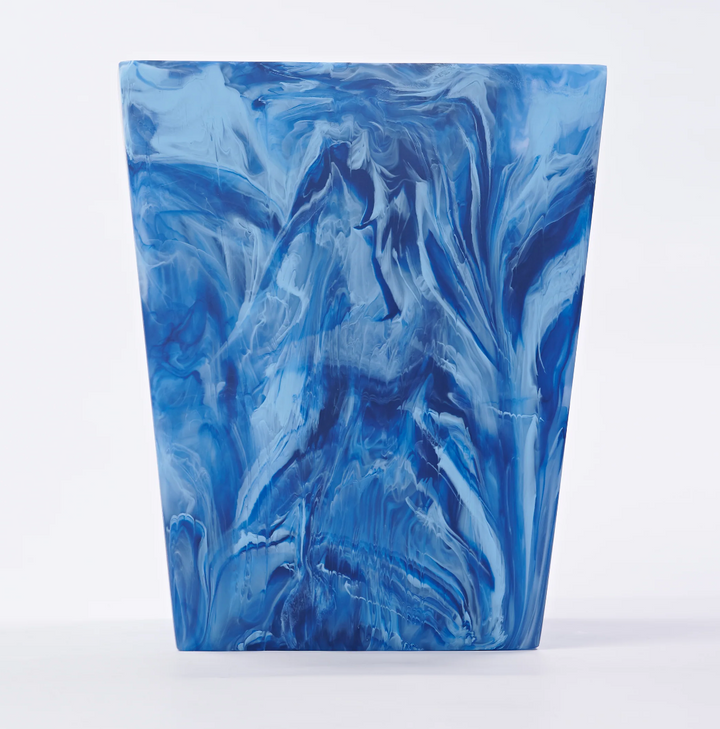 Resin Square Bathroom Wastebasket