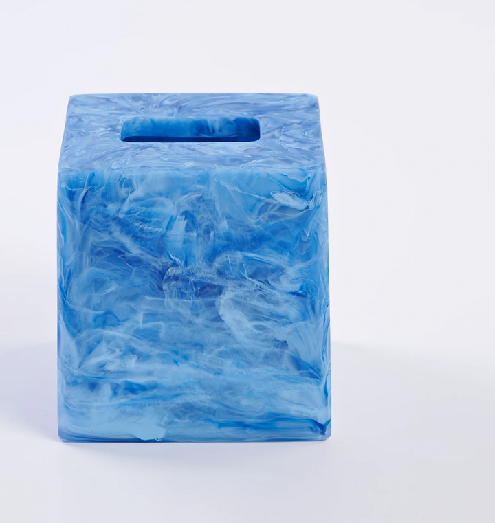 Resin Bathroom Square Tissue Box