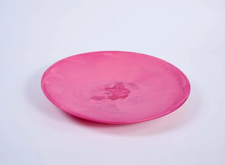 Everyday Large Resin Round Platter- multiple colors