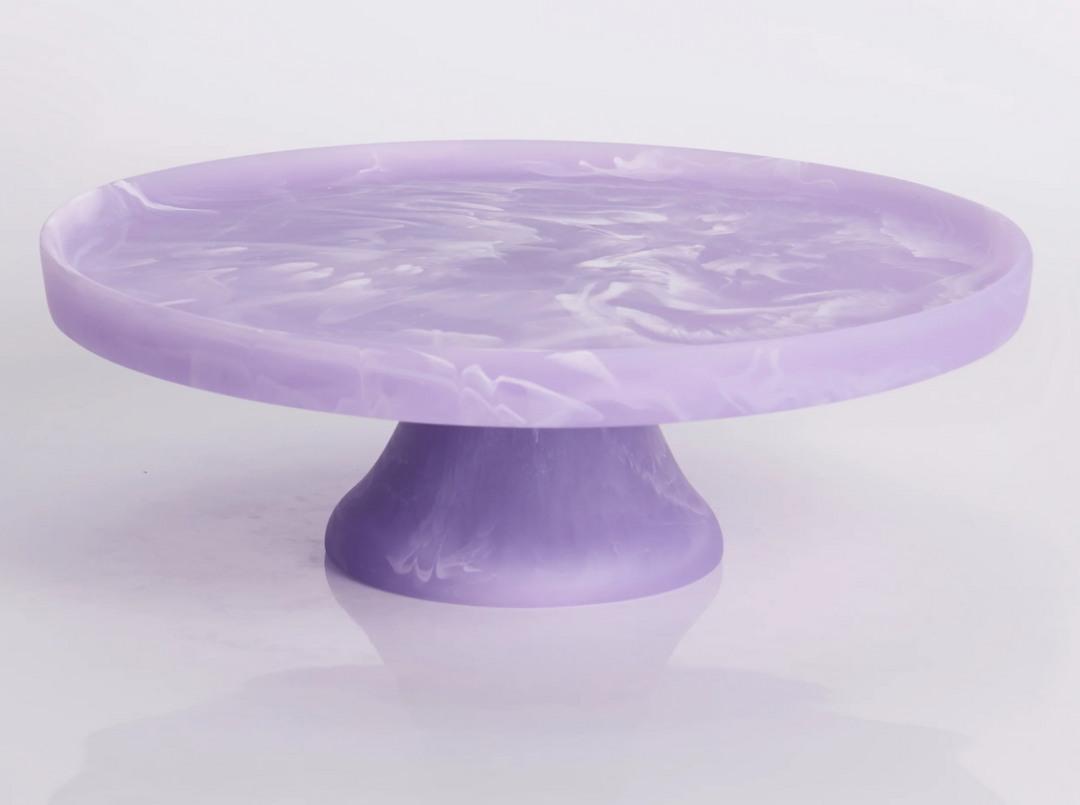 Resin Footed Cake Plate