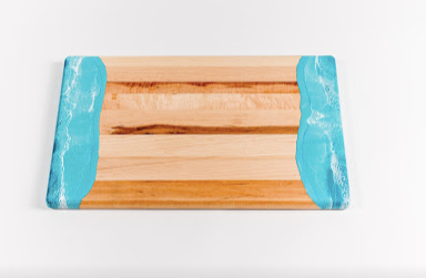 Resin Accent  Bread / Cheese Board