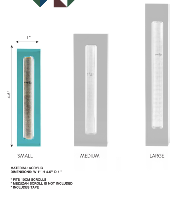 Medium Acrylic Mezuzah