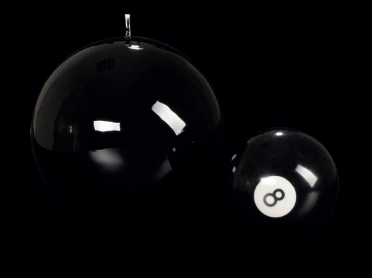 Large Spherical laquered candles