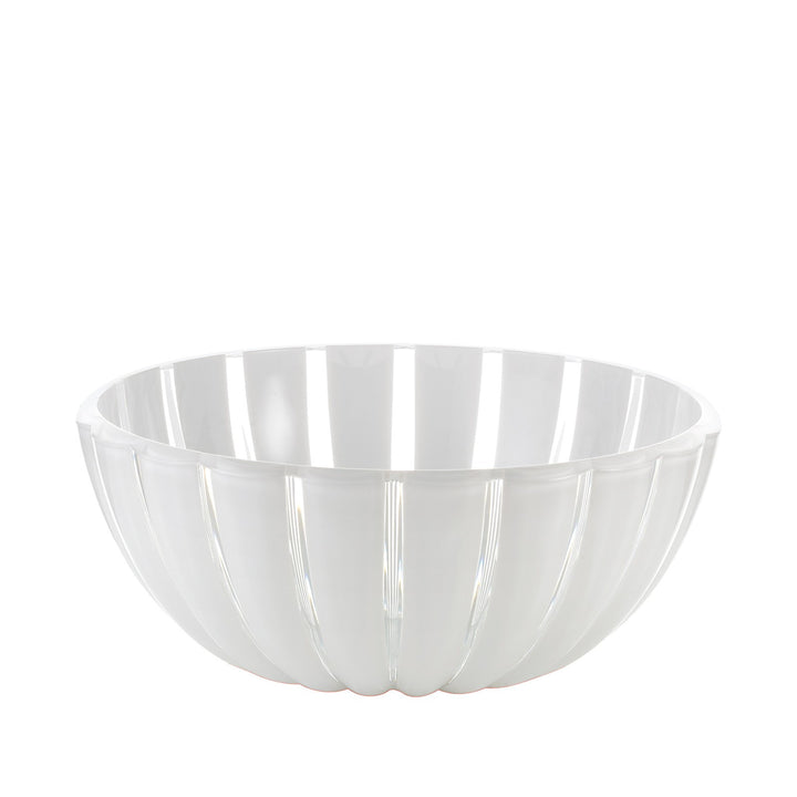 Small acrylic striped bowl