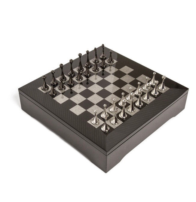 Carbon Fiber Chess Set