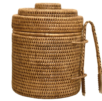 Small Rattan ice bucket