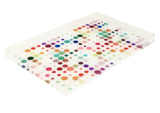 Mod Confetti Acrylic Tray