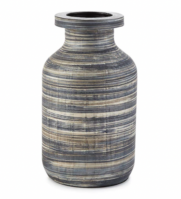 Pharmacy Vessel Tall Blue Grey