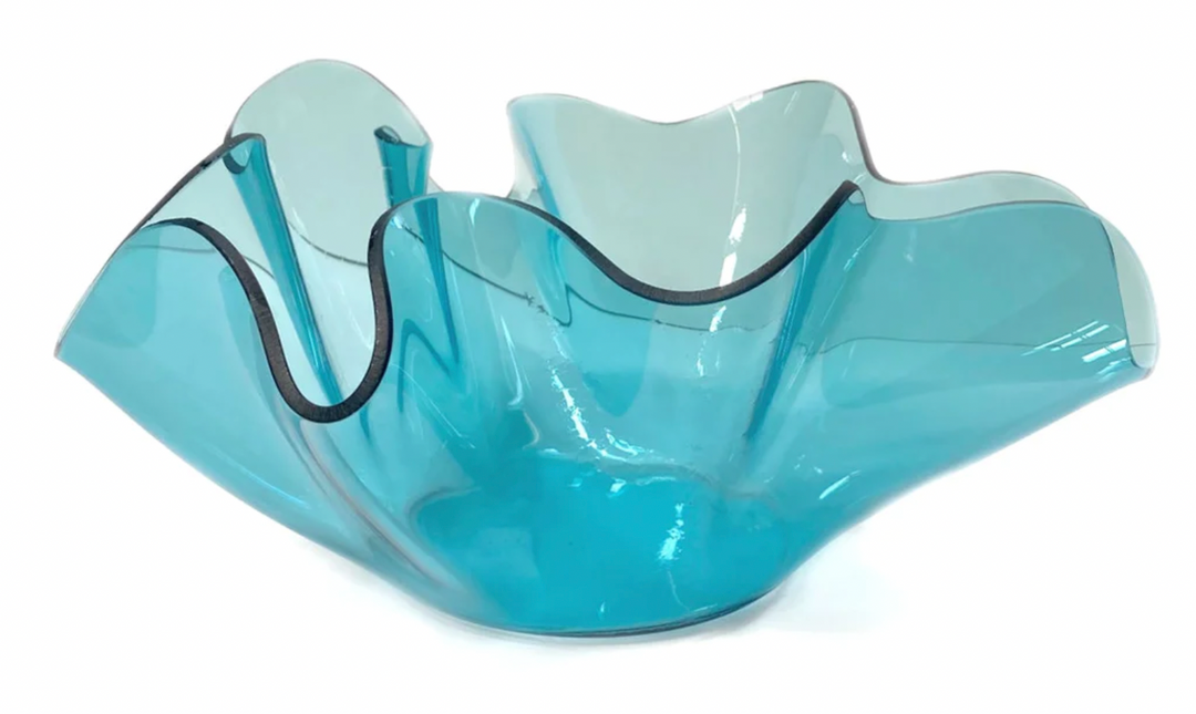 Ultramarine Large Glass Bowl