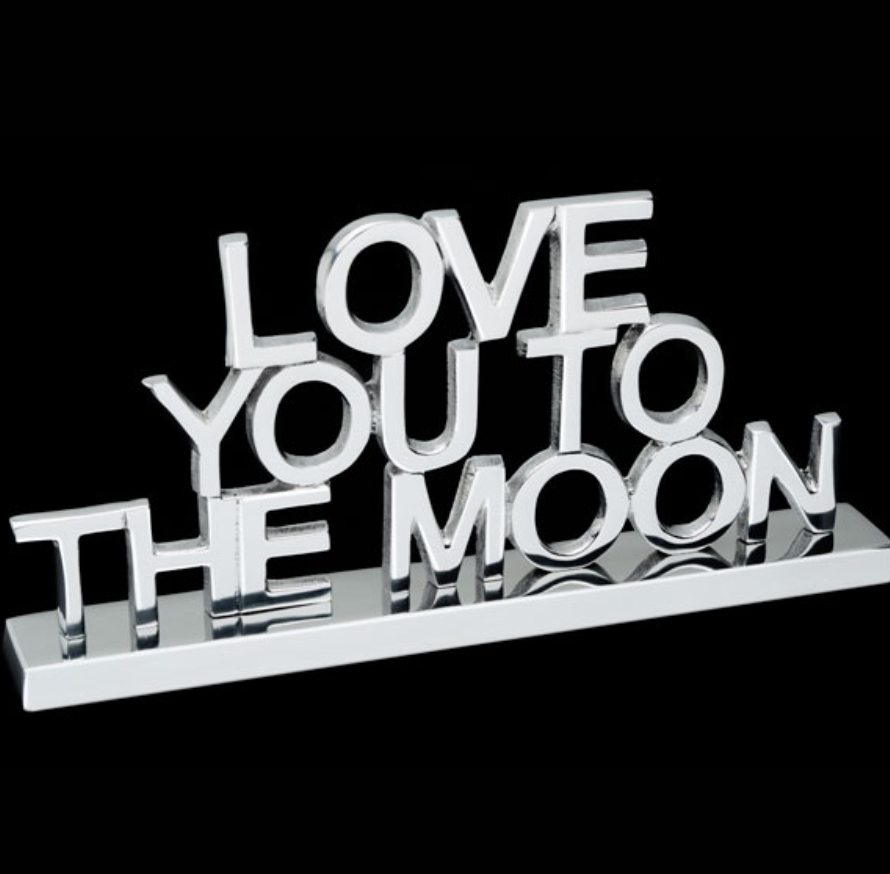 Love You to the Moon - Inspirational saying