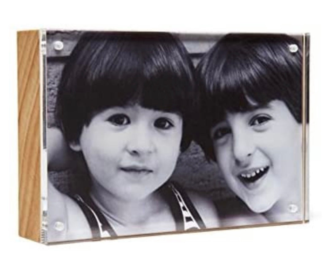 Acrylic Wood Back Frame- 2 sizes