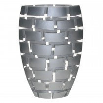 Silver Wall Vase