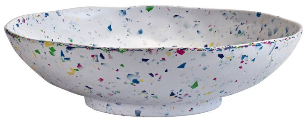 Terrazzo  Rainbow Melamine Serving Bowli