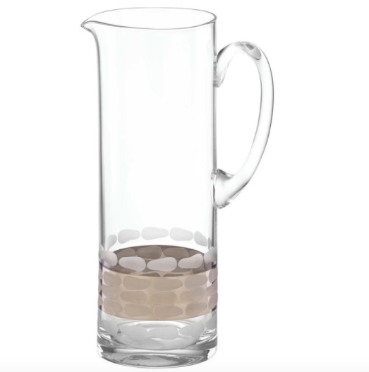 Truro Platnium Glass Pitcher