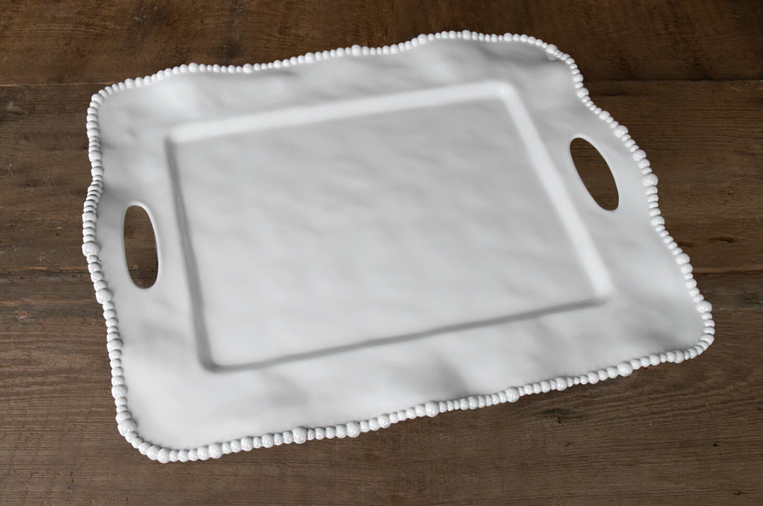 Allegria Rectangle Tray w Handles